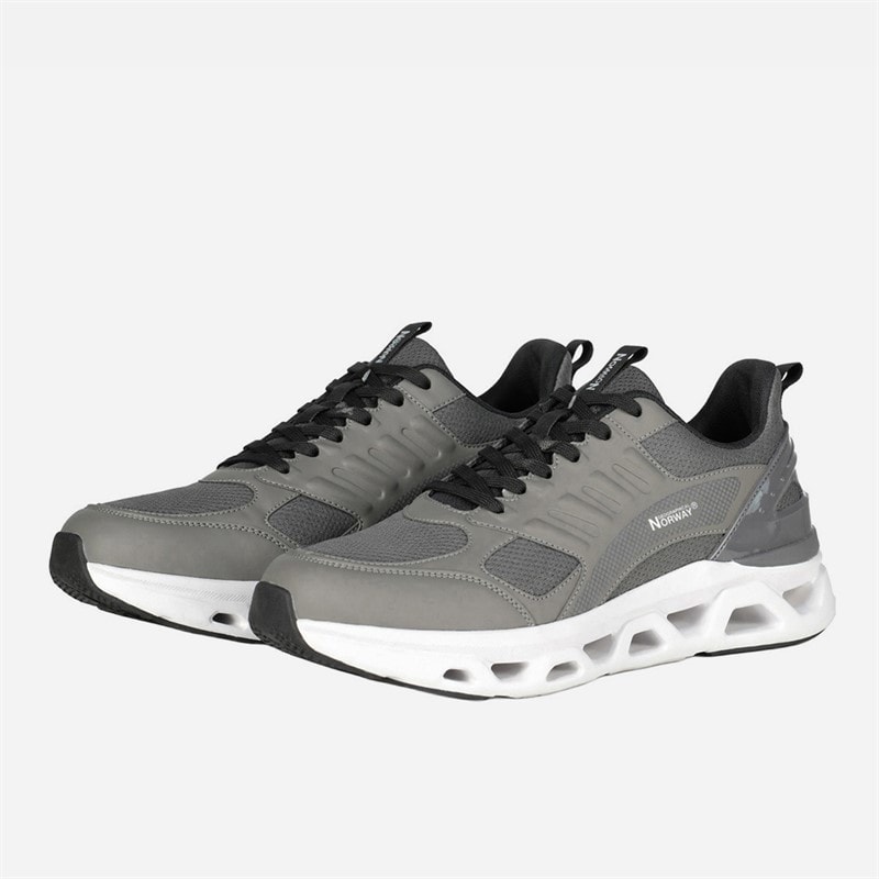 Geographical Norway Mens Sneakers Grey