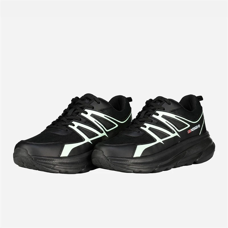 Geographical Norway Mens Sneakers Black