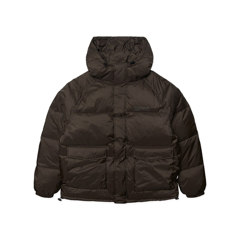 Woodbird Mens Zumo Waterproof Bomber Jacket Dark Brown