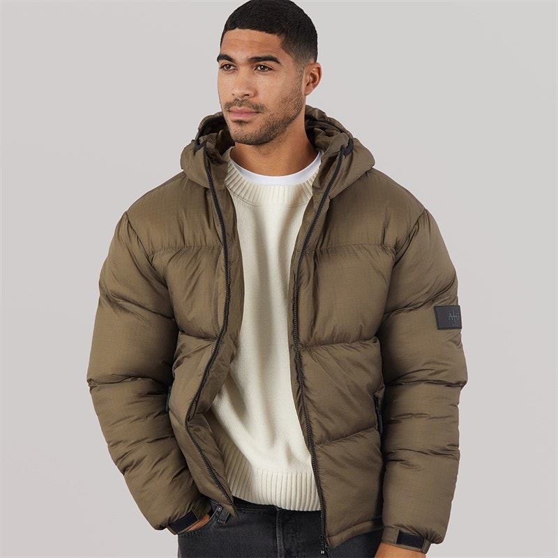 Avant Garde Mens Tempete Puffer Coat Mink