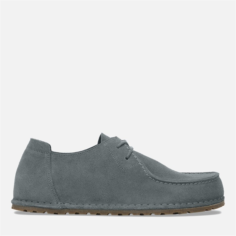 Birkenstock Mens Utti Moc Shoes Basalt Gray