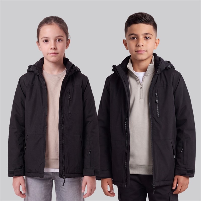 True North Kids Waterproof Jacket Black
