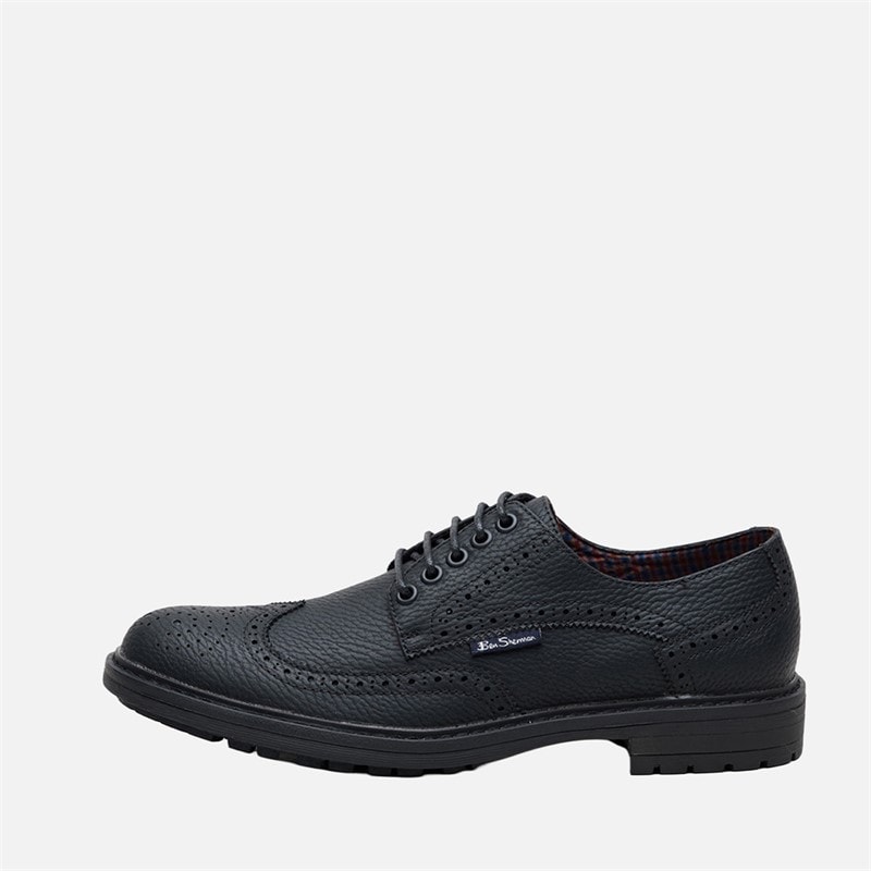 Ben Sherman Mens Spitfire Shoes Black