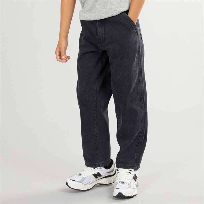 Brave Soul Boys Loose Fit Jeans Charcoal