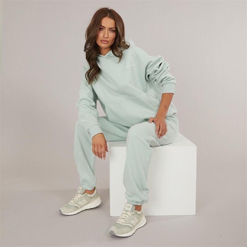 Closure London Womens Core Logo Tracksuit Sage