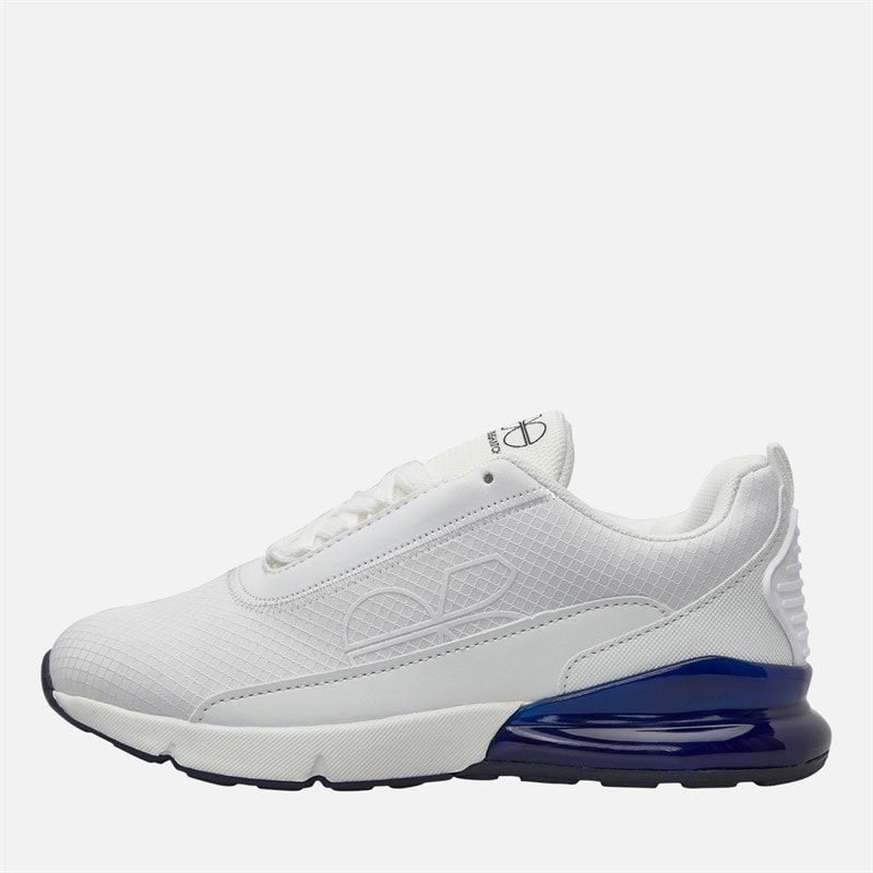 Crosshatch Junior Boys Smitlay II Trainers White/Navy