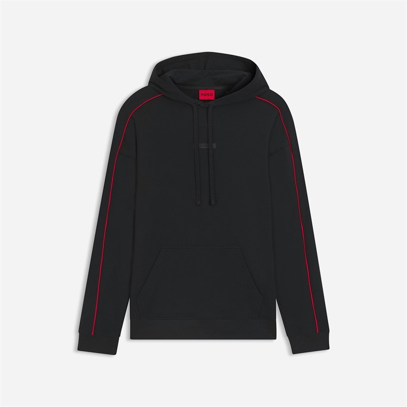 HUGO Mens Palo Hoodie Black