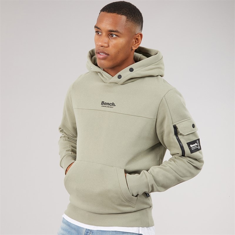 Bench Mens Dimora Utility Hoodie Sage