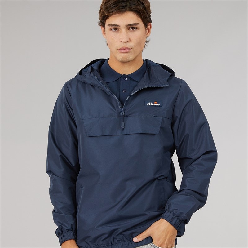 Ellesse Mens Callum Anorak Jacket Navy