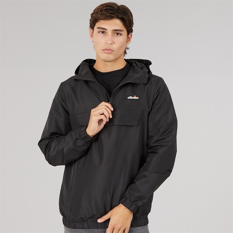 Ellesse Mens Callum Anorak Jacket Black