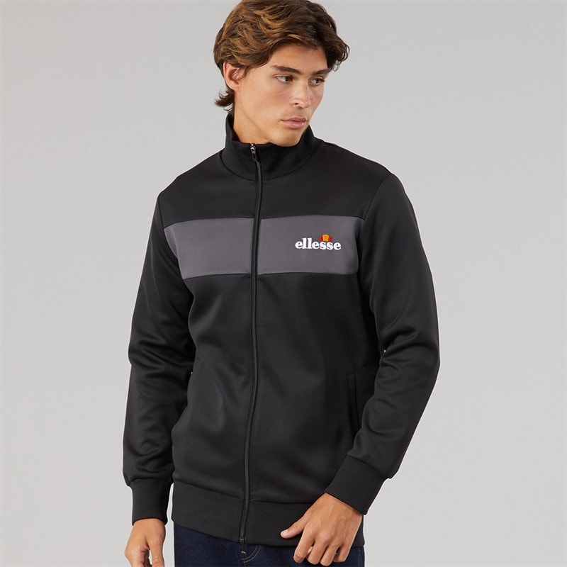Ellesse Mens Tacha Track Top Black