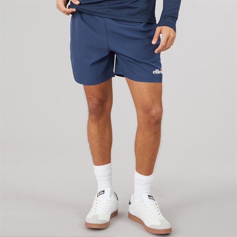 Ellesse Mens Beveth 7 Inch Running Shorts Navy