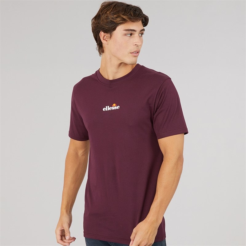 Ellesse Mens Ollio 2 T-Shirt Dark Purple