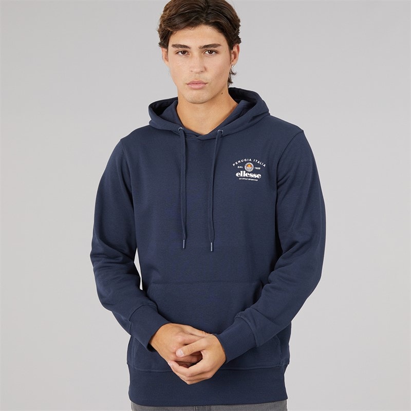 Ellesse Mens Harix Hoodie Navy