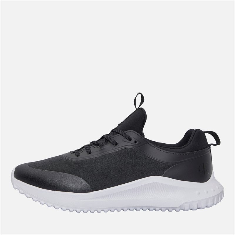 Calvin Klein Jeans Mens EVA Runner Trainers CK Black