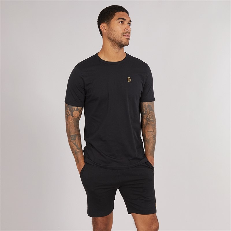 LUKE 1977 Mens Trousernake Twinset Black B