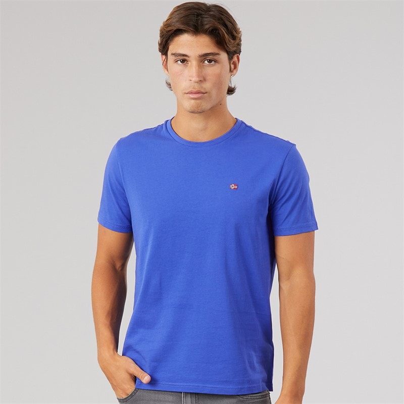 Napapijri Mens Salis T-Shirt Royal Blue
