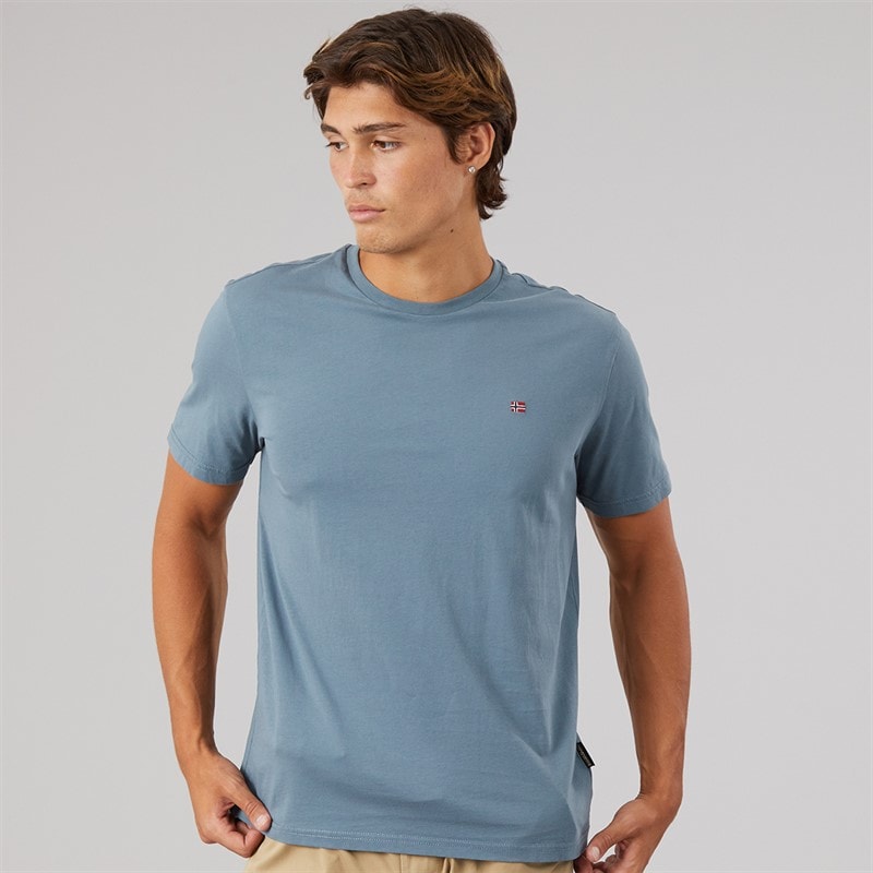 Napapijri Mens Salis T-Shirt Stormy Wheather