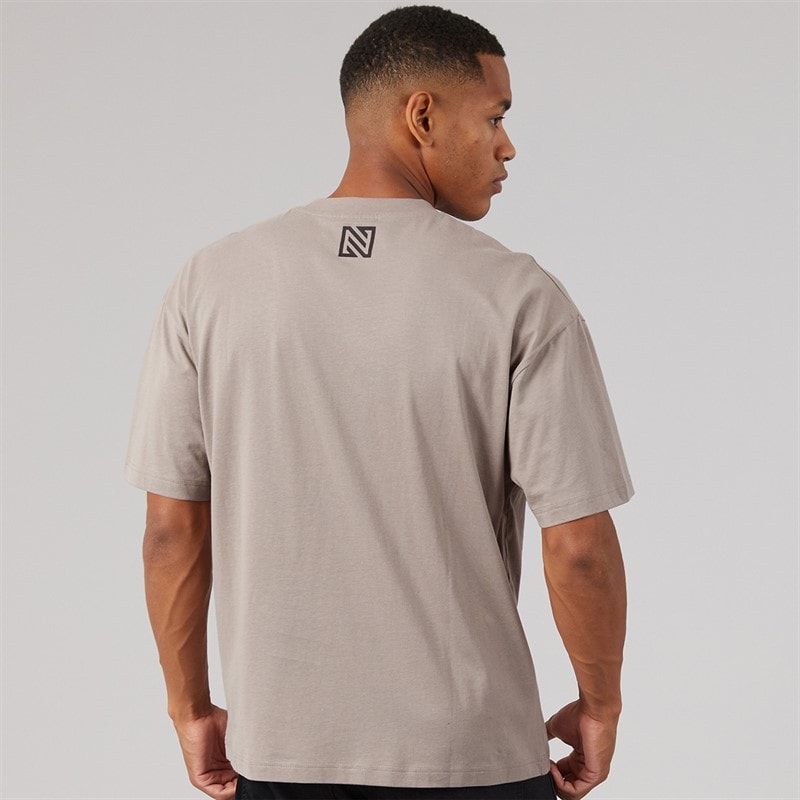 NICCE Mens Endzo Oversized T-Shirt Satellite