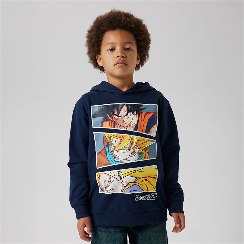 Name It Boys Dragon Hoodie Navy Blazer
