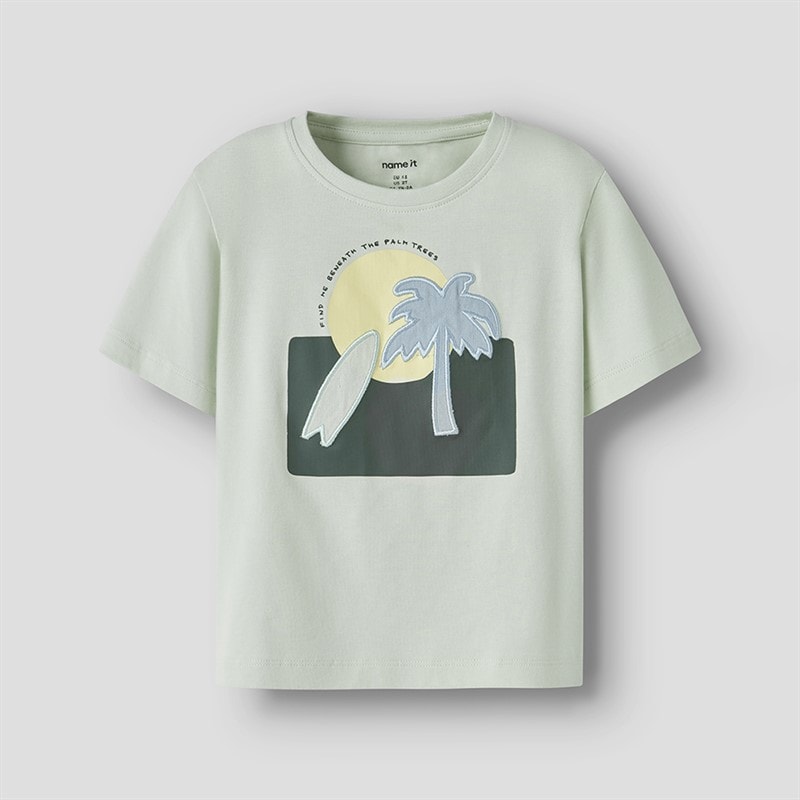 Name It Boys James T-Shirt Pale Aqua