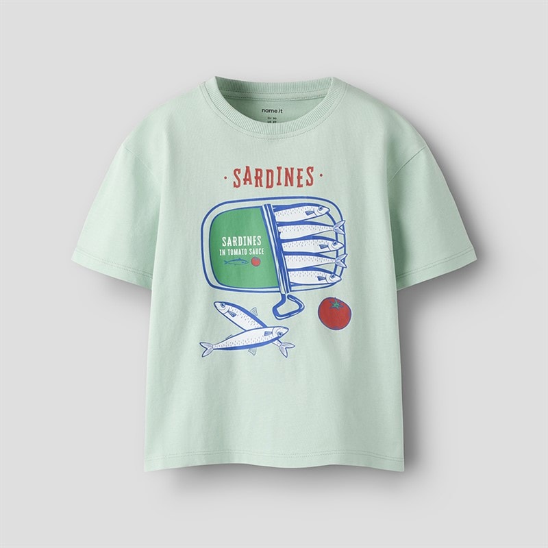 Name It Boys Hadu T-Shirt Subtle Green