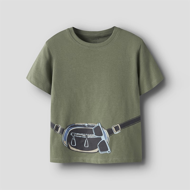 Name It Boys Henni T-Shirt Olivine