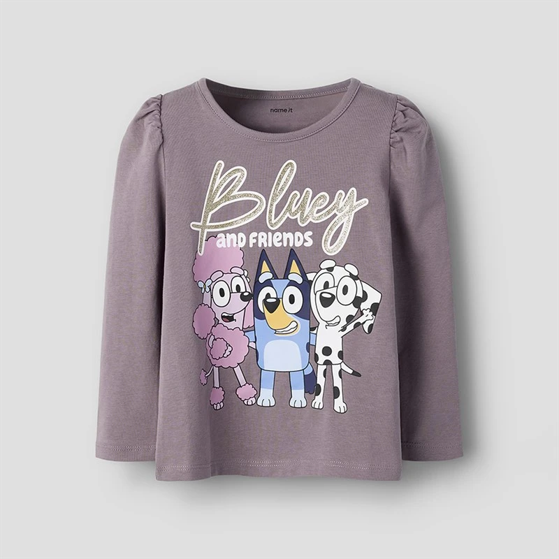 Name It Girls Faria Bluey Top Toadstool