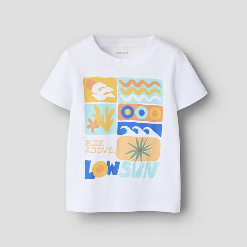 Name It Boys Jenses T-Shirt Bright White