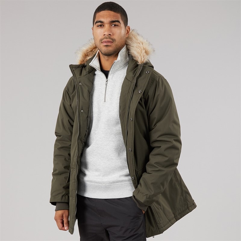 French Connection Mens Parka 4 Khaki