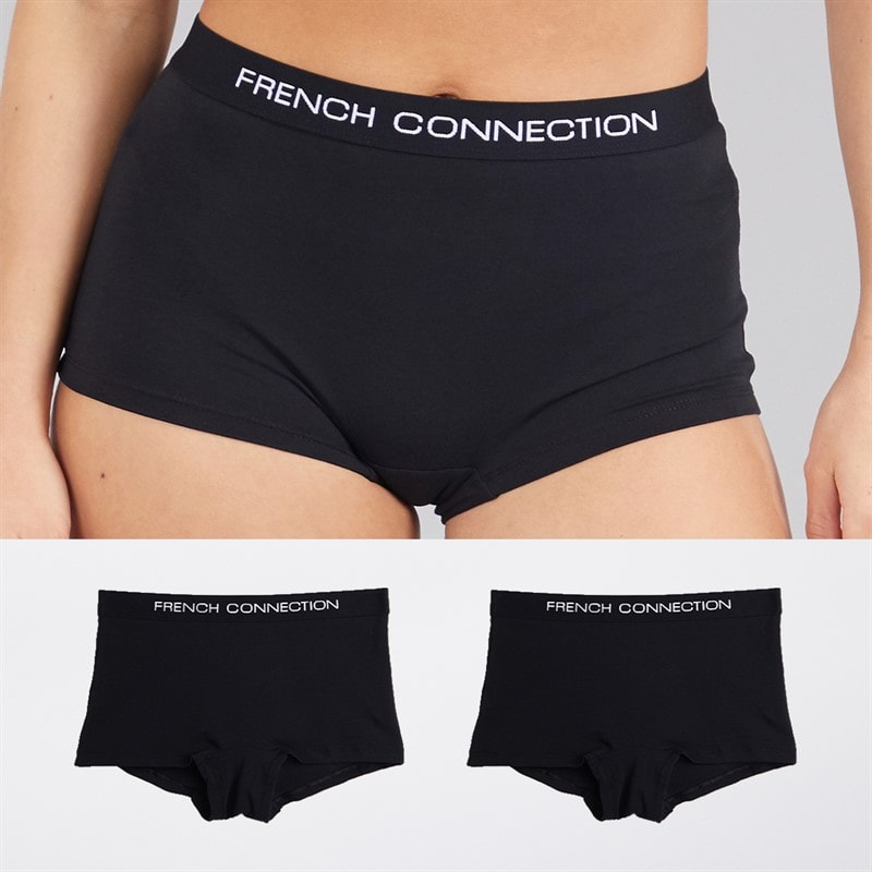 French Connection Womens Three Pack Shorty Briefs Multi 1