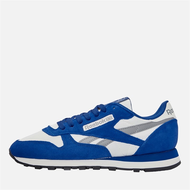 Reebok Classic Leather Trainers 3 Boundless Blue/Chalk/Grey