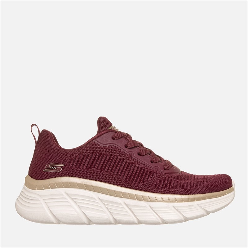 SKECHERS Womens Bobs B Flex Hi Flying High Sneakers Red