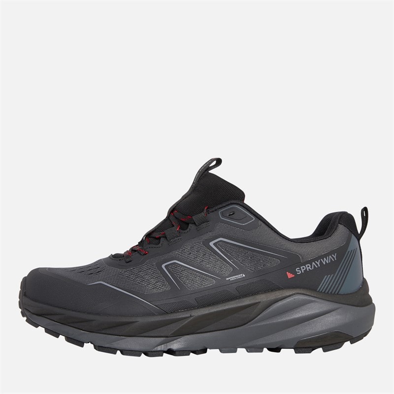Sprayway Mens Higger 2 HydroDRY Waterproof Trail Walking Shoes Black