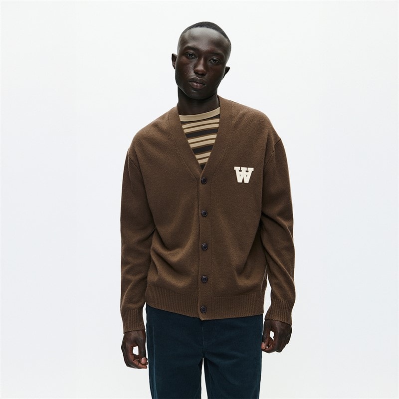 Wood Wood Mens Tay Cardigan Desert Palm
