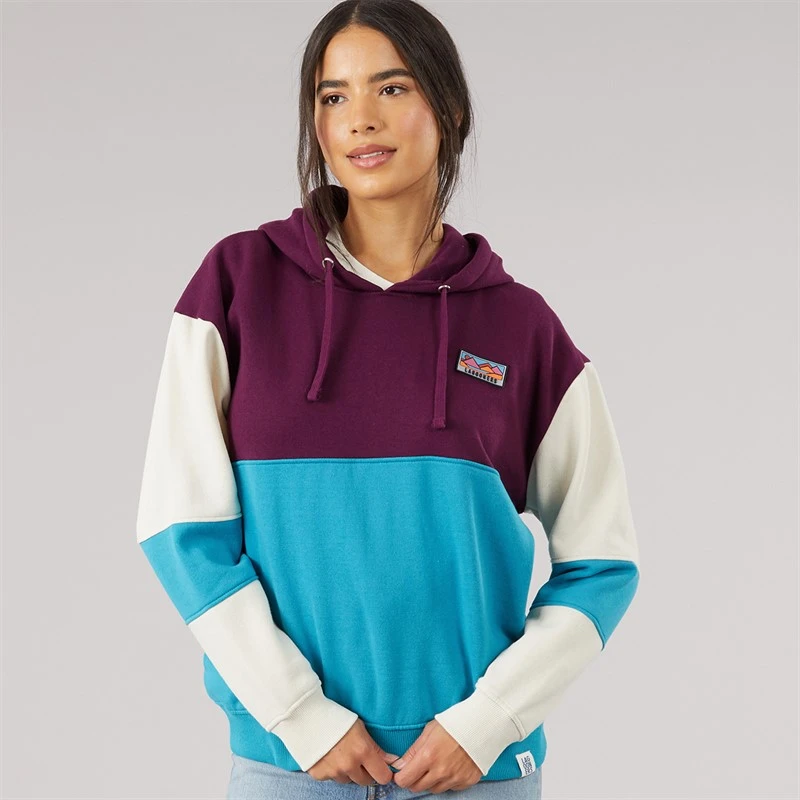 Lagooners Womens Ocean Hoodie Bluebird