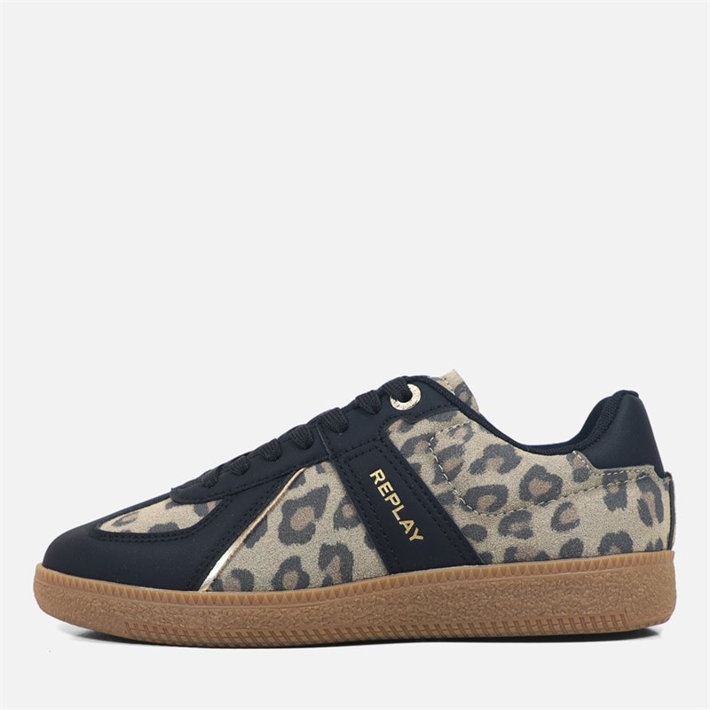 Replay Womens Heylor Trainerspard Leopard