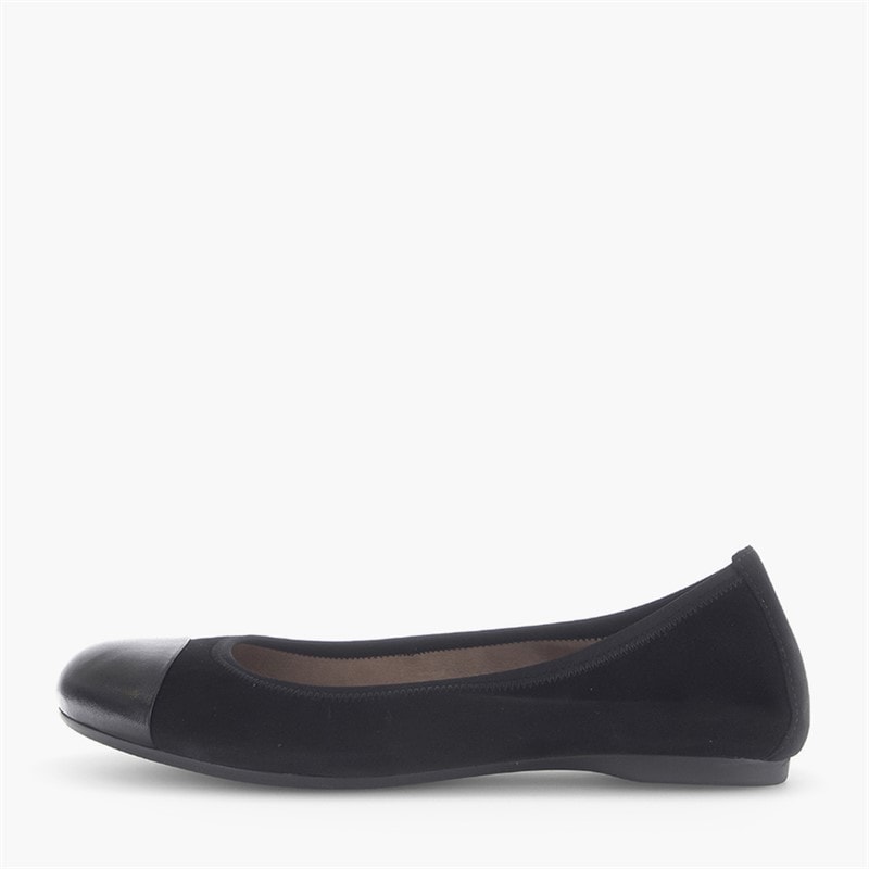 Gabor Womens Ballerina Shoes Black