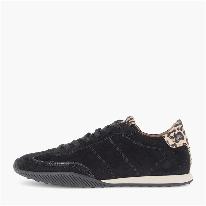 Gabor Womens Low Profile Trainers Black