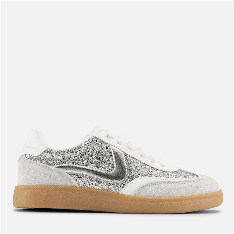 Rugged Gear Womens Shoes White/Glitter White-Glitter
