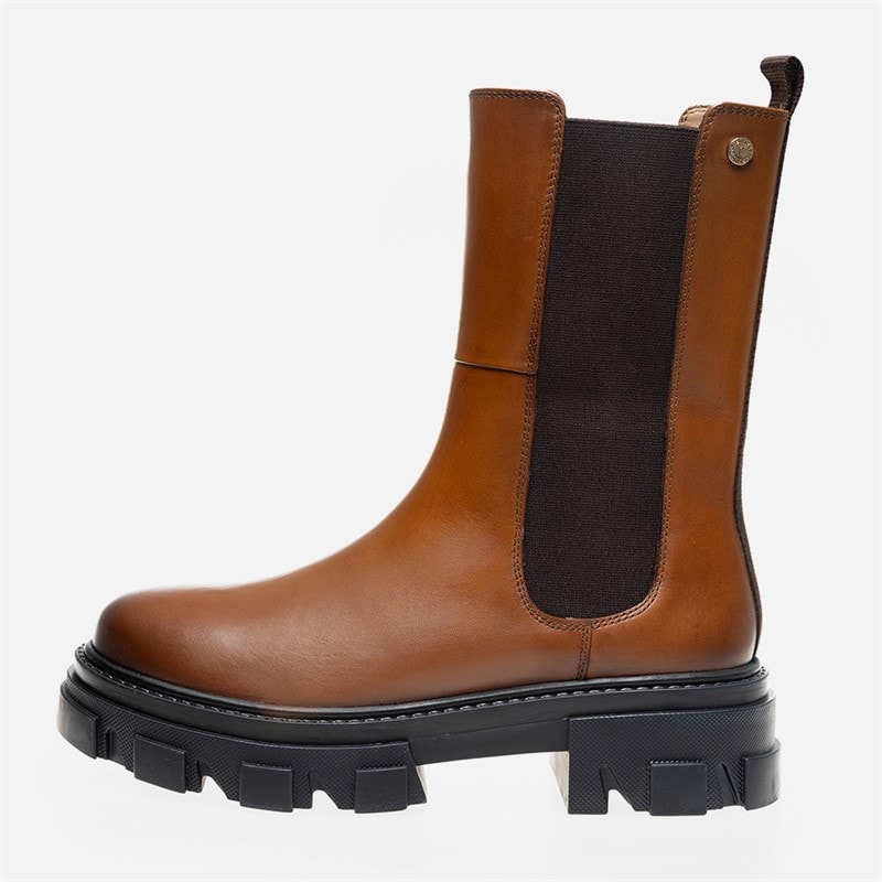 Copenhagen Shoes Womens Penny Girl Boots 112 Cognac