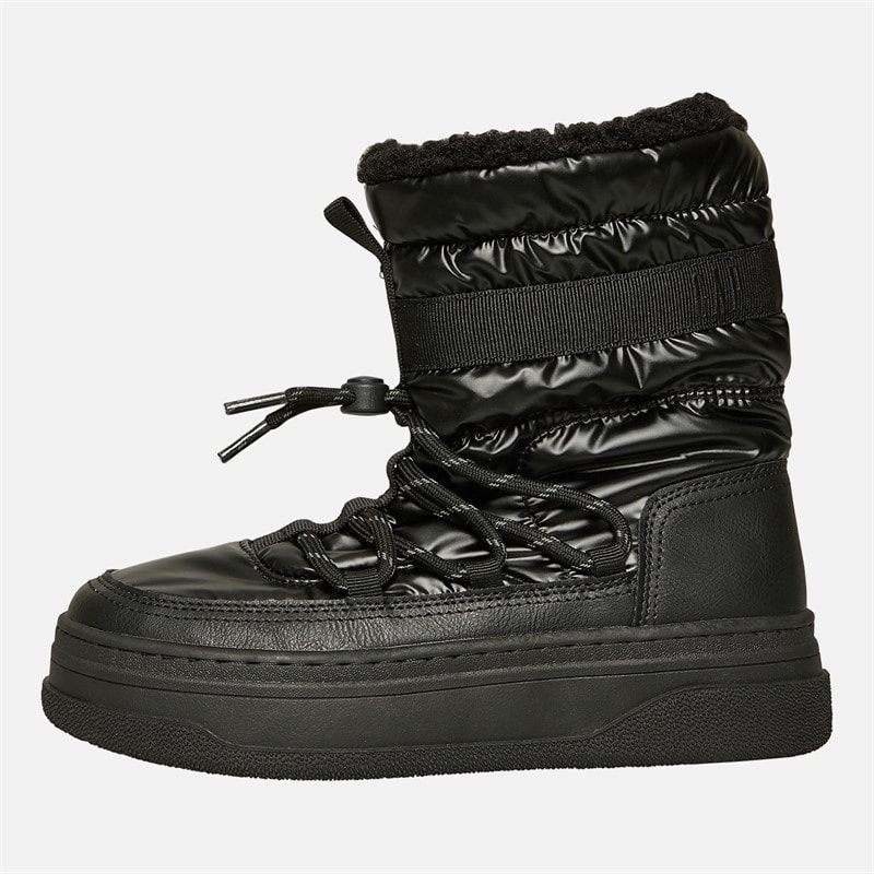 GAP Womens Paradise High Nylon Snow Boots Black