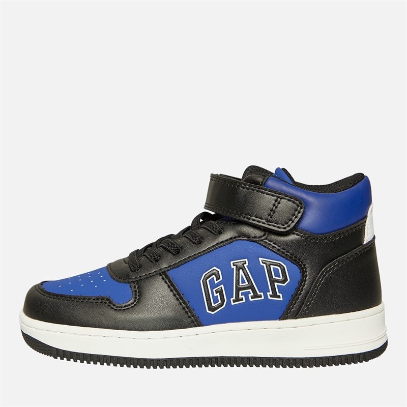 GAP Boys Boston Mid Trainers Black/Blue
