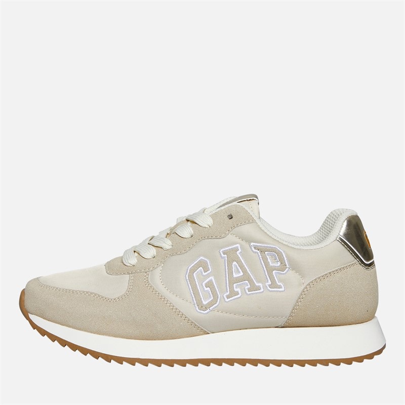 GAP Womens Nashville Arch Logo Trainers Sand