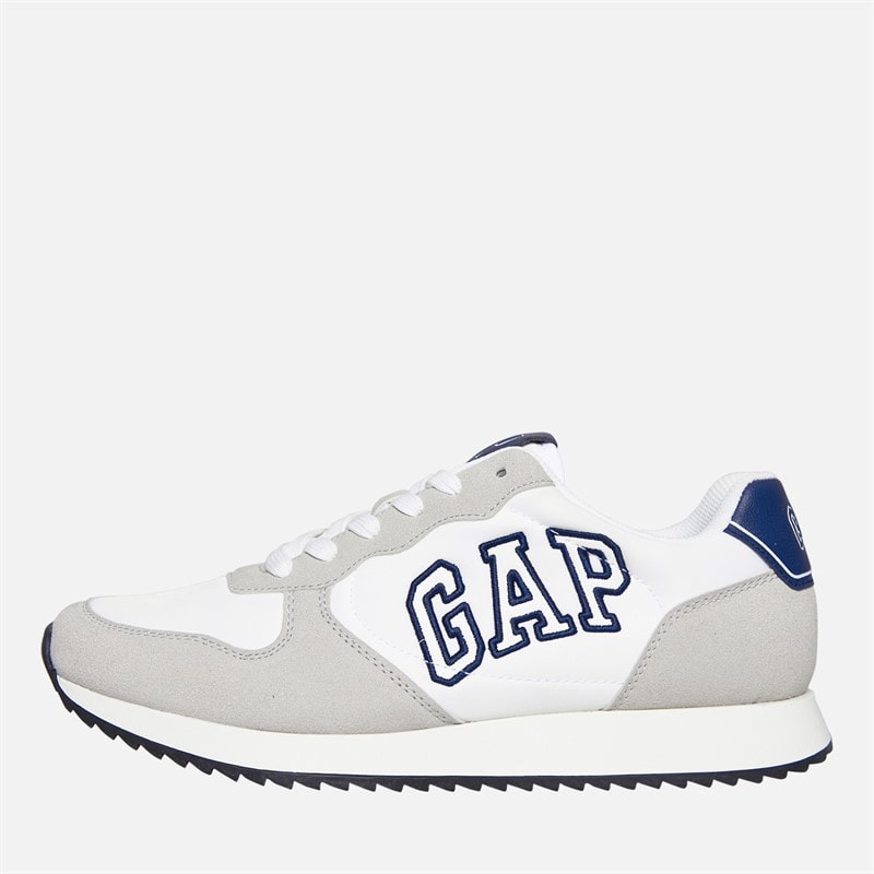 GAP Mens Nashville Arch Logo Trainers White
