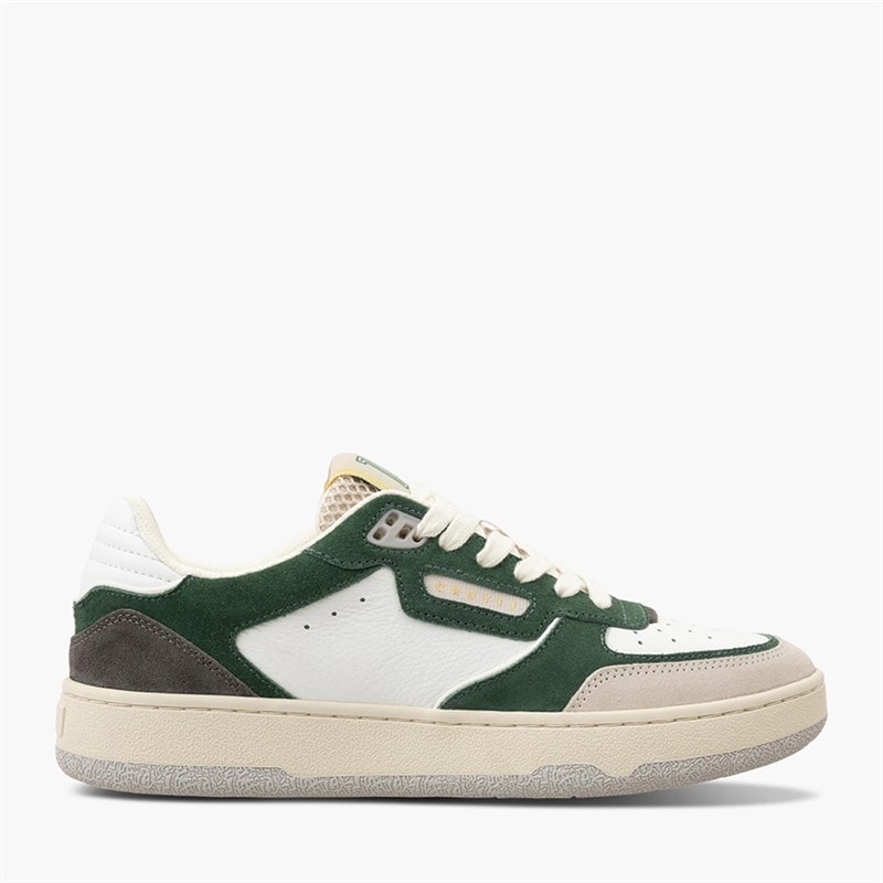 Cruyff Mens Volteria Trainers White/Green
