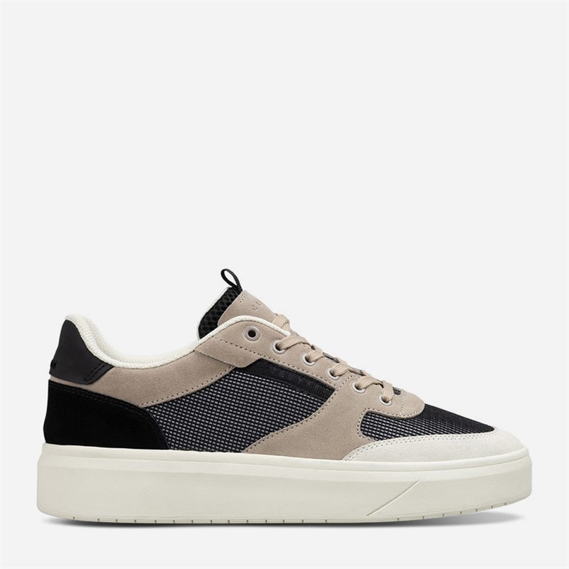 Cruyff Mens Terra Court Trainers Brown/White