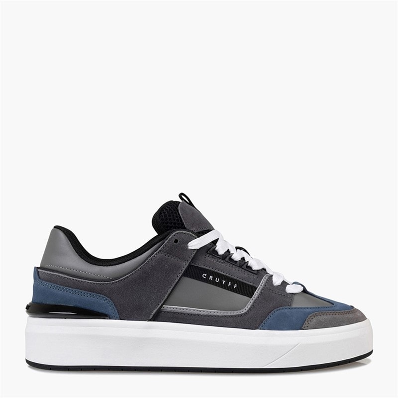 Cruyff Mens Kickturn Trainers Grey/Miscellaneous