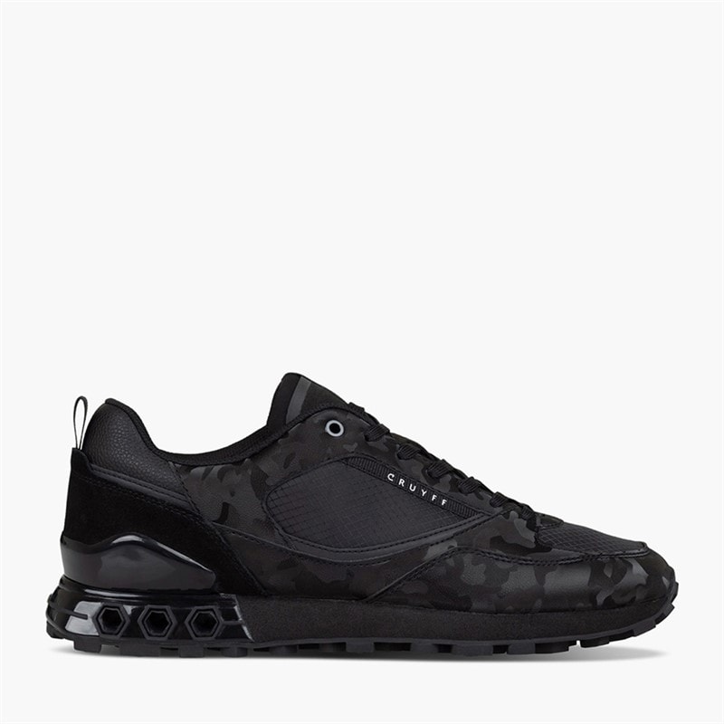 Cruyff Mens Snyper Trainers Black