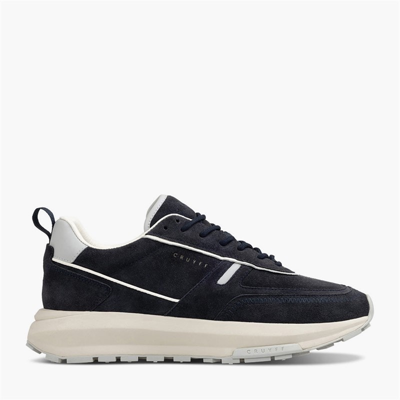 Cruyff Mens Ambruzzia Lux Trainers Navy